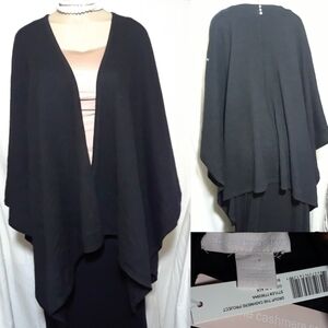 The Cashmere Project Open Front Cardigan Poncho